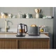 Electrolux Електрочайник, 1,7л, Strix, скло, заварник, підтримка темп, чорний - изображение 3