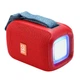 Портативная колонка TG 339 red 5W с RGB подсветкой - изображение 1