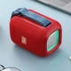 Портативная колонка TG 339 red 5W с RGB подсветкой - изображение 3