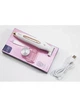 Электробритва женская для тела с сухим бритьем White Pink DSP70136 - изображение 3