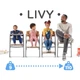Стільчик для годування + шезлонг Kinderkraft Livy + Calmee Wood, 5902533919031 - зображення 9