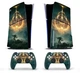Комплект виниловых наклеек Honson (Elden Ring) для Sony PlayStation 5 SLIM Blu-ray и Dualsense [437156075] - изображение 1
