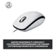 Мышь Logitech M100 Optical Mouse White (910-006764) - изображение 4