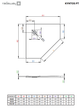 Душевой поддон RADAWAY Kyntos PT 80x80 цвет цемент HKPT8080-74 - изображение 2