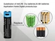 Аккумулятор Vapcell P1422A, AA/HR6, 1.5V, Li-Ion, USB-C, 2250mAh, поштучно - изображение 11