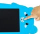 Детский цветной LCD планшет 9" экран со стилусом для рисования, Голубой - изображение 4