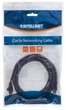 Патчкорд Intellinet 320764 UTP Cat.5e 3м Биметалл ССА Black - зображення 4