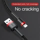 Кабель Baseus USB - Lightning 0.5 метра 2.4A Cafule RED-BLACK (CALKLF-A19) - изображение 9