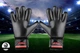 Вратарские профессиональные подростковые перчатки FOOTBALL MASTERS JANUS №8 на 13-16 лет черно-красные (JAN-8-R) - изображение 2