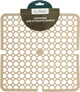 Коврик для кухонной мойки Eco Fabric 28х28 см Круг бежевый (2828-002) - изображение 1