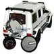 Машинка Gelandewagen Mercedes Brabus G800 моделька игрушка детская металлическая коллекционная 21 см Белый (4885469) - изображение 5