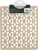 Коврик для кухонной мойки Eco Fabric 29х26 см Ромб бежевый (2926-002) - изображение 2