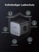 Зарядний пристрій UGREEN CD268 65W DigiNest Cube (2C2A) (UGR-60113) (UGR-60113) - изображение 7