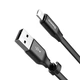 Кабель Baseus Two-in-one Portable Cable（Android/iOS）1.2m Black (CALMBJ-A01) - изображение 2