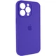 Чохол для смартфона Silicone Full Case AA Camera Protect for Apple iPhone 13 Pro Max 22,Dark Purple (FullAAi13PM-22) - изображение 3