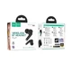 Беспроводные наушники HOCO EQ2 Thought True Wireless (TWS) Headset, Bluetooth 5.3, 320 mAh, Black (6931474798527) - изображение 6