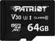 Карта пам'яті Patriot VX Series microSDXC UHS-I 64GB Class 10 (PSF64GVX31MCX) - зображення 1