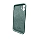 Чохол для смартфона Silicone Full Case AA Camera Protect for Apple iPhone 11 кругл 46,Pine Green (FullAAKPi11-46) - изображение 2