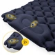 Килимок (каримат) надувний Mountain Goat 190 x 58 x 5 см з вбудованим насососм Navy Blue (P-5905973400916) - зображення 7