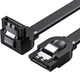 Кабель UGREEN US217 Angled SATA 3 Data Cable 0.5m (Black)(UGR-30797) (UGR-30797) - изображение 2