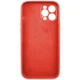 Чохол-накладка Silicone Full Case AA Camera Protect для iPhone 11 Pro Max, силікон + мікрофібра, захист камери, Персиковий (FullAAi11PM-18) - зображення 2