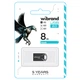 Flash Wibrand USB 2.0 Hawk 8Gb Black (WI2.0/HA8M1B) - зображення 2