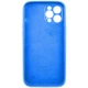 Защитный чехол-накладка Silicone Full Case AA Camera Protect для iPhone 12 Pro Surf Blue (FullAAi12P-38) - изображение 2