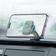 Автомобільний тримач автотримач HOCO H30 Brilliant magnetic car holder center console Black (6942007611473) - зображення 6