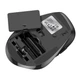 Маніпулятор миша HOCO GM24 Mystic six-button dual-mode business wireless mouse Black (6931474799432) - изображение 6