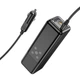 Автомобільний насос HOCO ZP5 May smart air pump Black - изображение 3