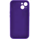 Захисний чохол-накладка Silicone Full Case AA Camera Protect для Apple iPhone 14 Amethist (FullAAi14-54) - зображення 2