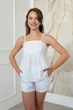 Пижама Forli Комплект топ с шортами Monique XS-M Белый HL0070-02-78_XS-M - изображение 1