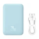Зовнішній акумулятор Baseus Magnetic Wireless Charging Power bank 6000mAh 20W With Cable Blue (PPCX020003) - изображение 2
