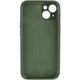 Чохол для смартфона Silicone Full Case AA Camera Protect for Apple iPhone 13 40,Atrovirens (FullAAi13-40) - изображение 4