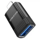Кабель BOROFONE BV18 iP male to USB female USB2.0 adapter Black - зображення 3