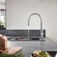 Cмеситель для кухни с выдвижной лейкой HANSGROHE Talis M54 хром латунь 72800000 - изображение 3