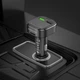 Автомобильный FM-трансмиттер BOROFONE BC43 Flash QC3.0 car BT FM transmitter 18W Black - изображение 13