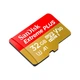 Карта пам'яті microSDHC (UHS-1) SanDisk Extreme PLUS 32Gb class 10 (adapter) (SDSQXBG-032G-GN6MA) - изображение 4