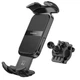 Автотримач Borofone BH105 Crown bicycle motorcycle universal holder Black - зображення 8