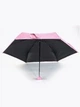Карманный зонт от дождя и солнца с футляром Capsule Umbrella Розовый с черным - изображение 4