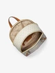 Женский рюкзак Michael Kors Brooklyn Medium Logo Backpack (ванильный) - изображение 2