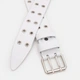 Ремень женский из натуральной кожи Laras 110v10genw97-white 110 см Белый (6501033713) - изображение 3