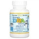 Жирные кислоты California Gold Nutrition Детский DHA (Докозагексаеновая кислота) из дикой арктической трески Рыбий жир вкус клубники и лимона Children's DHA Chewables Wild Arctic Cod 180 желатиновых капсул - изображение 1