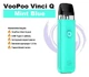 Багаторазова електронна сигарета POD-система Voopoo Vinci Q Kit 900 mAh Mint Blue - зображення 1