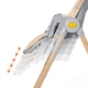 Стільчик для годування 2 в 1 Kinderkraft Lastree Grey, 5902533917174 - зображення 8