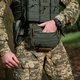 Сумка - напашник "М-12" Cordura 500D с креплением MOLLE / Универсальный подсумок с липучкой Velcro олива 260 х - изображение 2