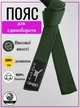 Пояс для кимоно WSC Fight+, 280 см, зеленый. - изображение 1