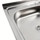 Мойка кухонная из нержавеющей стали Platinum 5050 (0,4/120 мм) - изображение 4