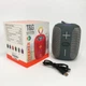 Портативная колонка TG 658 gray с RGB подсветкой - изображение 13