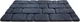 Коврик придверный IzziHome Old City 47x61 Графитовый (2200000553201) - изображение 3